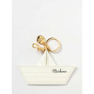 [MOSCHINO] 라프리마 여성 키 체인 MC5413PP0N OH0 화이트 /6