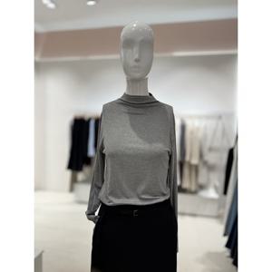 [숲]스판 반목폴라 긴팔티셔츠  SBALT312