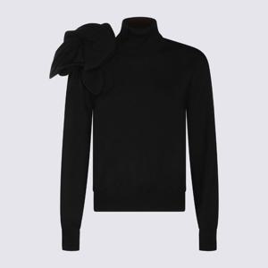 모스키노 하이넥 데코레이티브 숄더 니트 252D0903 54010555