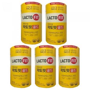 [종근당]종근당건강 락토핏 생유산균 골드 2g50포5통 HIS (92789