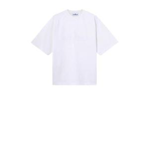 스톤 아일랜드 반팔 티셔츠 K2S152100005 S0115V0001 White