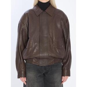 생로랑 아우터 842948 BROWN