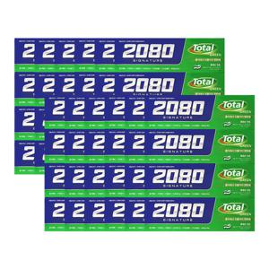 [메디안]애경 2080 시그니쳐 토탈 그린치약 125g 4입 x12