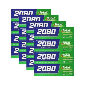 [메디안]애경 2080 시그니쳐 토탈 그린치약 125g 4입 x4