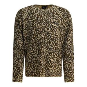 스투시 후드 티셔츠 1140356923 LEOPARD Brown
