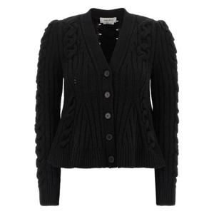 알렉산더 맥퀸 가디건 848812 Q1BE1 1000 BLACK