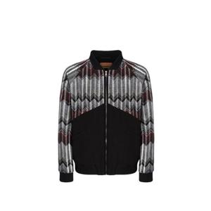 미소니 자켓 US25WC0CBC0059 BEIGE BURGUNDY TONES