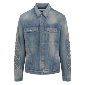 오프화이트 자켓 OMYE09BF25DE N001 4141 BLUE