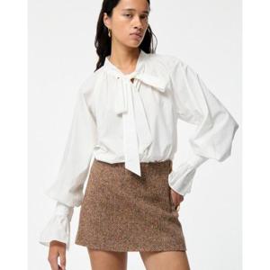 바네사브루노 셔츠 4EVA69V09816 WHITE White