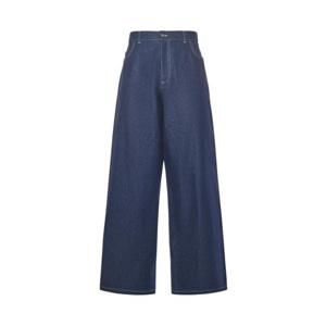 본사이 스트레이트 팬츠 PJ001003 BLU Blue