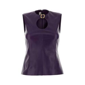미우미우 수트 자켓 MPT299SOOO165Z F0030 Purple