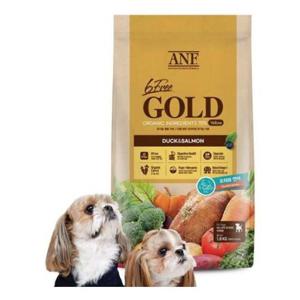 ANF 6FREE GOLD 식스프리 골드 독 오리 연어 1.6kg ANF 6FREE 식스프리 식스프리골드 오리연어