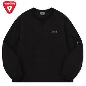 UFC 프리마로프트 패딩 맨투맨 U2SWU3108BK