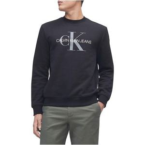 [캘빈클라인] 남성 로고 자수 맨투맨 블랙 정품보장