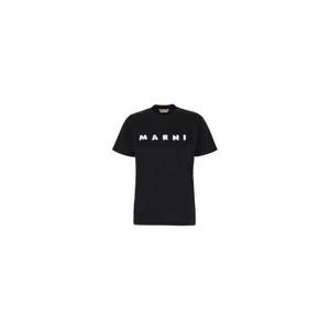 마르니 마르니 블랙 반팔 티셔츠 2259120