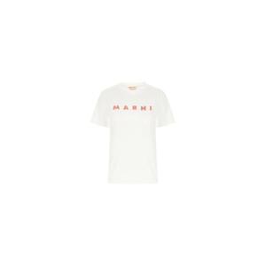 마르니 마르니 화이트 반팔 티셔츠 2259121