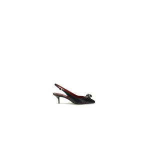 발렌티노 발렌티노 블랙 슬링백힐 2259740