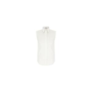 BRUNELLO CUCINELLI 브루넬로 쿠치넬리 화이트 셔츠   블라우스 2259048