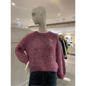 르니앤맥코이 리본 브로치 루즈핏 니트 (MM12KN001FJ)