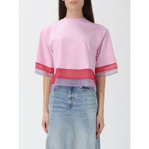 [MSGM] 라프리마 여성 티셔츠 3941MDM71257798 13 핑크 /6