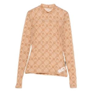 마린세르 반팔 티셔츠 WTO388S CJER0005BG60 Camel