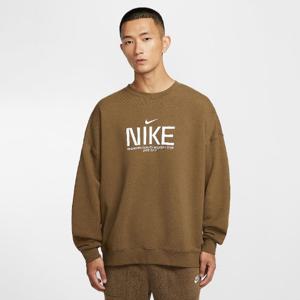 나이키긴팔티 OQC IM9355-235 스포츠웨어 클럽 남성 오버사이즈 프렌치 테리 크루넥 스웨트 셔츠