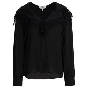 끌로에 블라우스 셔츠 CH25WHT15332001 Black