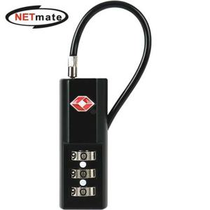 NMA-TSA09 TSA 와이어 자물쇠 다이얼 타입 3.0mm 90mm 강원전자 넷메이트 NMA-TSA09 TSA 와이어 자물쇠 다이얼 타입