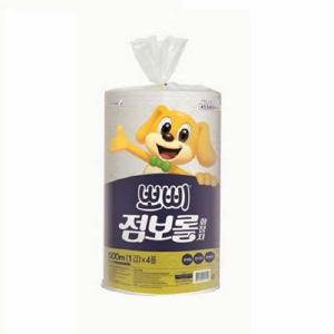 (P)뽀삐 점보롤 1겹(500Mx4롤)