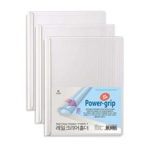 (P)문화 보급형 둥근 쫄대 화일(A4/10개/팩/고투명/F590A-7)