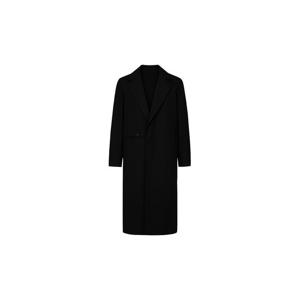 [본(정장)]남성 S/S 트윌 히든버튼 반더블 코트 블랙 BN3SHA500BK