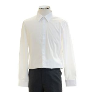 [바쏘]화이트 BAMBOO 원단 베이직 기본카라 레귤러핏 드레스 셔츠 LYYETD01