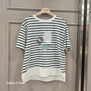 스테파니 HC12 줄무늬 티 A25TS6241