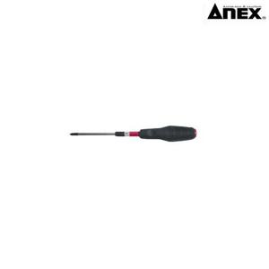 수공구 아넥스 소프트그립드라이버3900 6x200 일자 드라이버