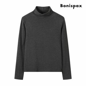 [보니스팍스] 모던 슬림 터틀넥 티셔츠 (XP9TS012M0)