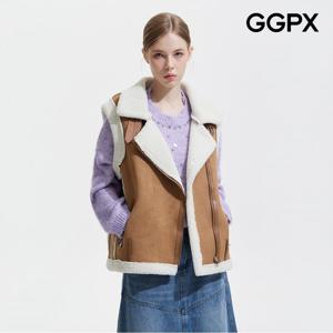 [GGPX] 벨티드 무스탕 베스트 (GPAVT001F)