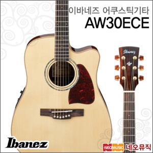 아이바네즈어쿠스틱기타TB Ibanez AW30ECE / AW-30ECE