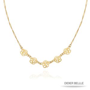 디디에벨라 한돈 순금 로즈 NO.5 목걸이3.75g