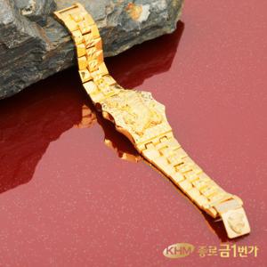 남자팔찌 순금24K 주얼리 112.5g 골드타이거 무료배송
