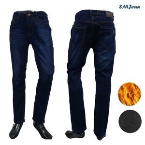 SMJ125k 기모 청바지 슬림핏 남성 본딩 남자 겨울 청바지