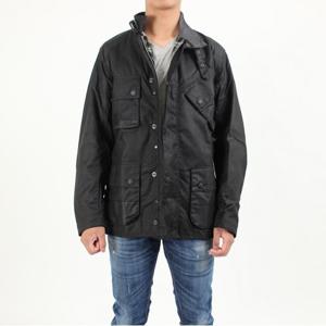 바버 125주년기념 아이콘 인터네셔널 남성 왁스 자켓 MWX1557BK5