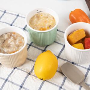 인콕 도자기 이유식용기 3개 세트