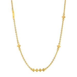 [한국금다이아몬드] 여자 순금 목걸이 체인 포 크로바 24K 11.25g 18K장식