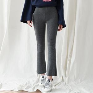 [퍼스트클로]F~4XL 빅사이즈 여성 부츠컷 팬츠 레깅스 요가복 홈웨어 밴딩 컷팅 쫄 바지 레이온 스판