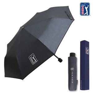 [20개묶음]PGA TOUR 3단 수동 블랙메탈 양산 겸용 우산