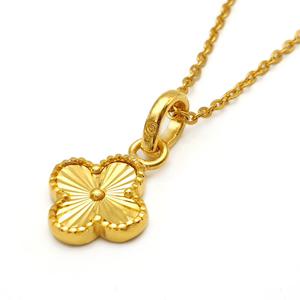 [골드리카]순금 샤인크로버 목걸이(분리형) 7.5g+14K잠금