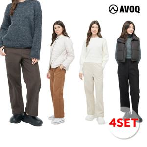아보크 25FW 최신상 여성용 코듀로이팬츠 4종