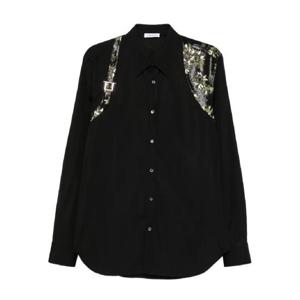 25 FW Alexander McQueen 자카드 하네스 셔츠 847293QNAAX TP442909562