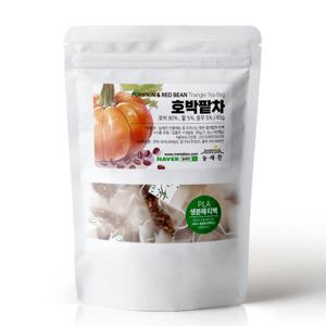 늘해찬 찬물에도 잘 우러나는 볶은 호박팥차 삼각티백 50티백