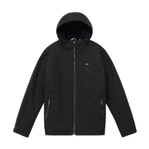 타미힐피거 소프트쉘 퍼포먼스 후드 집업 156AP477-BLK